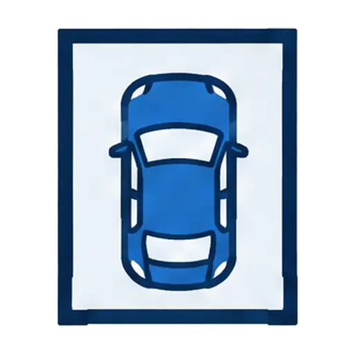 Schematic: 1-car garage